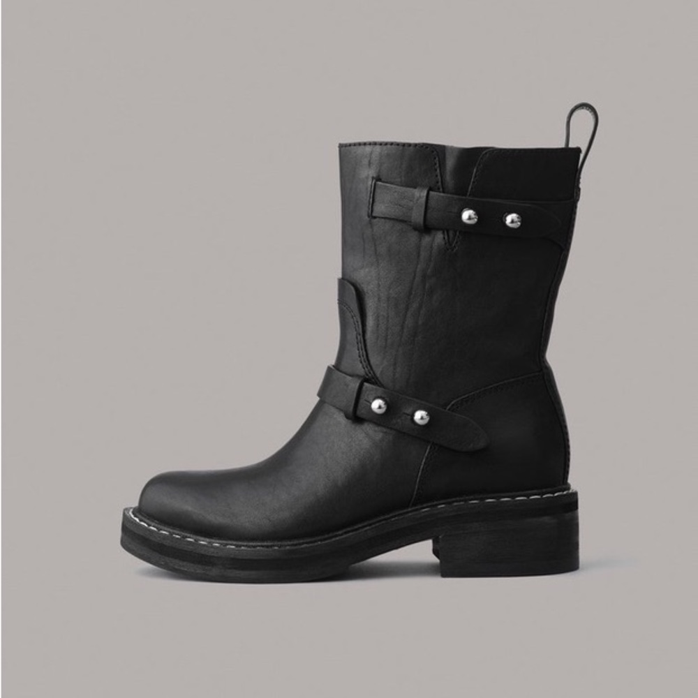 Rag & Bone Moto Leather Boots
